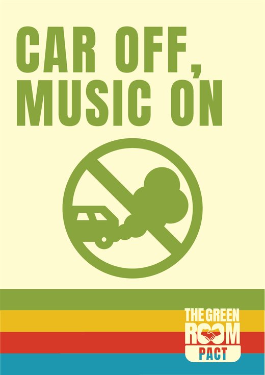 Poster: Car off, music on