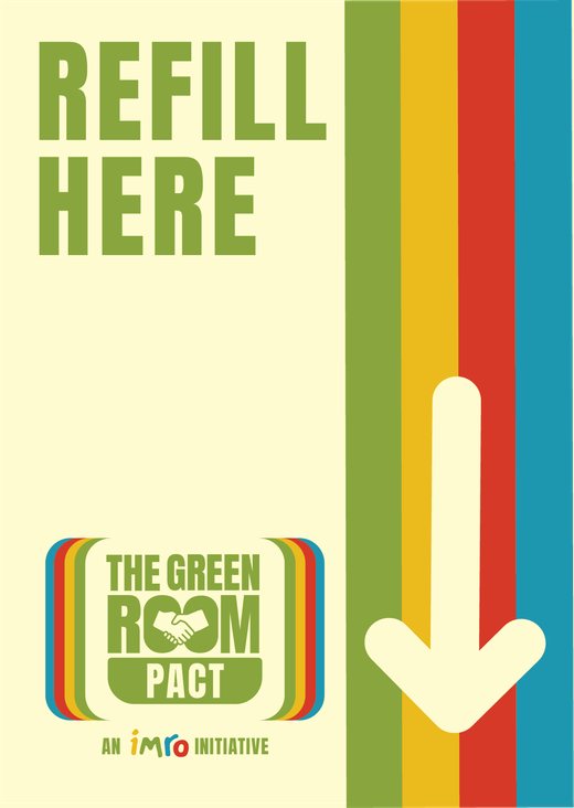 Refill here sign
